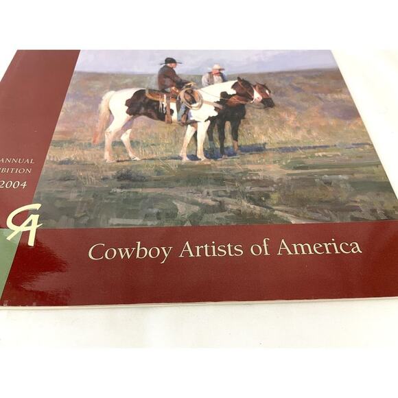 Cowboy Artists of America Paperback 39th Phoenix Art Museum 2004 First Edition - Picture 5 of 14